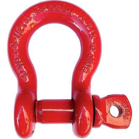 Mazzella Crosby S-209 S/C Carbon Shackle SPA 1/2"2T WLL 1018464